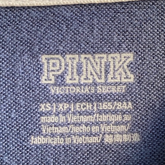 Blue PINK Zip Up Jacket - Picture 2 of 3